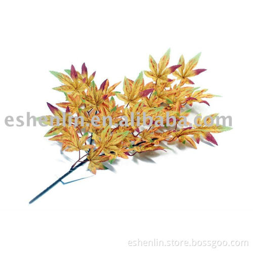 artificial/silk/man-made maple leaves